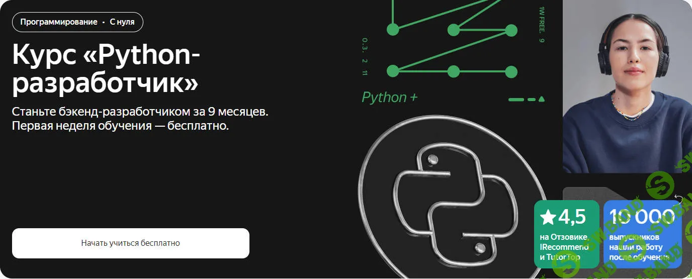 [Яндекс.Практикум] Python-разработчик. Часть 4 из 8 (2023)