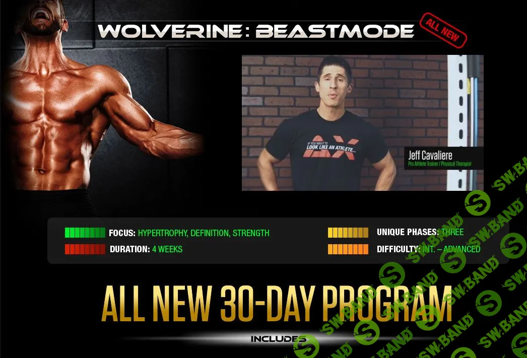 [Jeff Cavaliere] Athlean NXT Wolverine - Beast Mode
