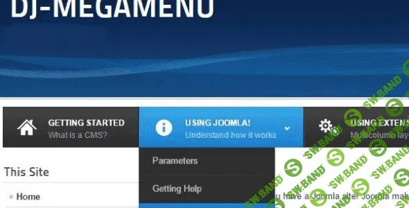 [Joomla] DJ-MegaMenu v3.5.3 - модуль меню для Joomla