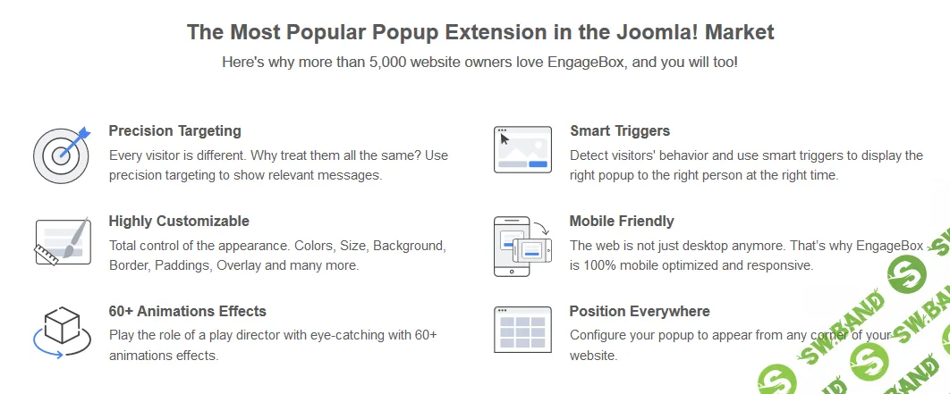 [Joomla] Engage Box - popup окна и слайдеры [2024-2025] [Tassos Marinos]