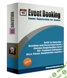 [Joomla] OS Events Booking v3.0.0 - бронирование мест на мероприятия для Joomla