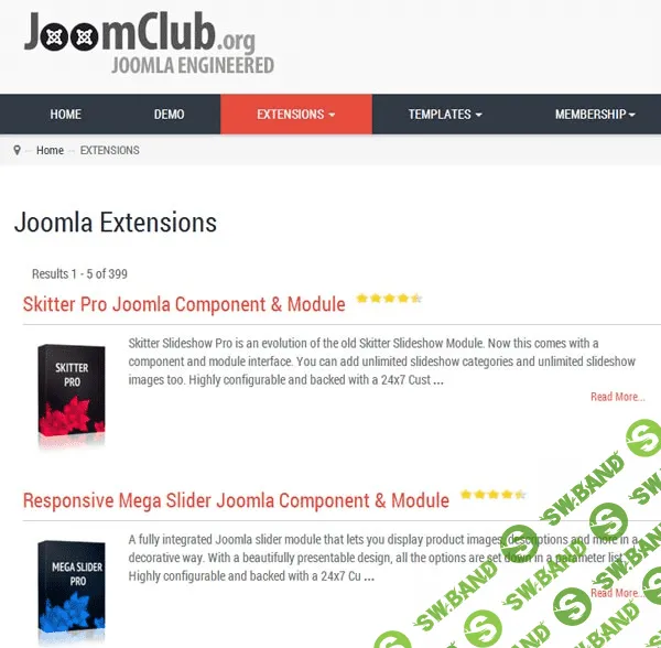 [Joomla] Покупка членства JoomСlub (расширения 400+)