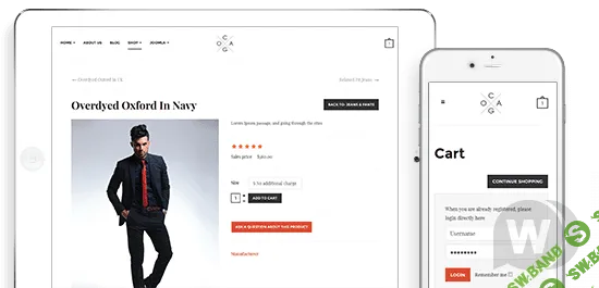 [Joomlart] JA Cagox v1.1.1 - шаблон интернет магазина одежды Joomla