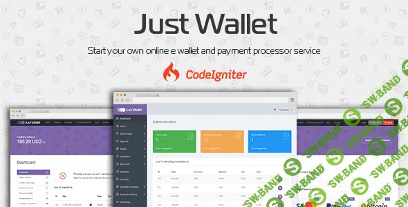 Just Wallet v1.1.2 - создай свой ПС как PAYEER или PAYPAL