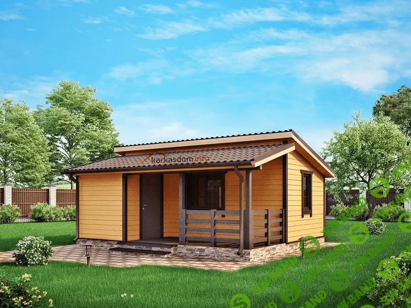 [karkasdom] Каркасный дом, бытовка для строительства своими руками (2021)