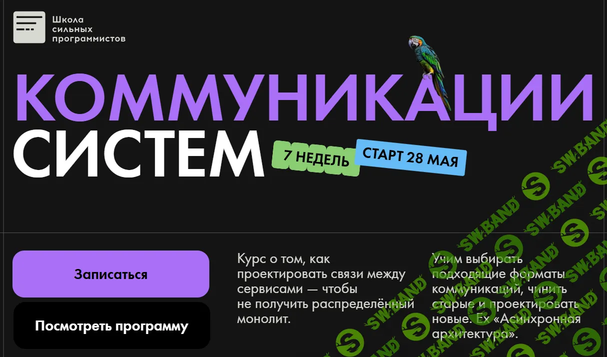 Коммуникации систем [Пакет - Аптечка] [Школа сильных программистов] [Фёдор Борщёв, Антон Давыдов]