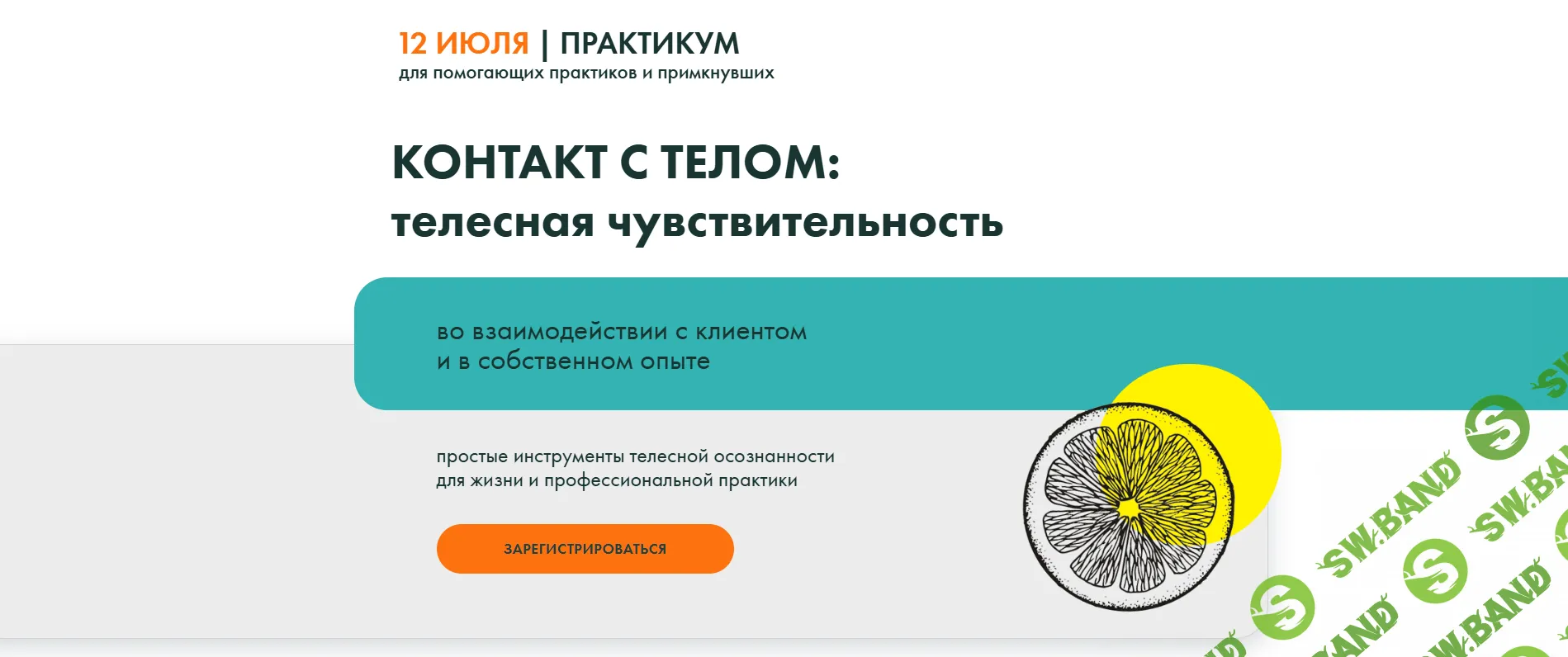 Контакт с телом: телесная чувствительность [Тело - в дело] [Александра Вильвовская, Александра Гриева, Екатерина Самотей]