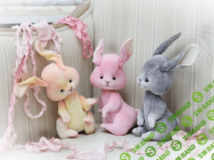 [Куклы] Ариша-кролик (заяц, зайка) [Рукодельные нежности от Ариши]