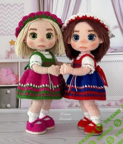 [Куклы] [Вязание] Россияночка Алёнка [Жанна Басалай]