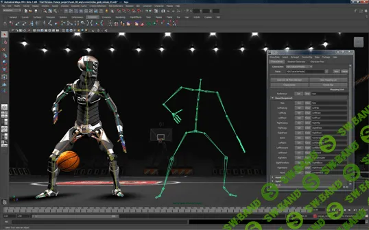 Курс 3D моделирования, текстурирования и анимации в программе Autodesk Maya. Часть 1 (статика)