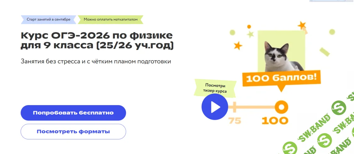 Курс ОГЭ-2026 по физике для 9 класса (25/26 уч.год) [Тариф Стандартный] [Фоксфорд] [Михаил Пенкин]