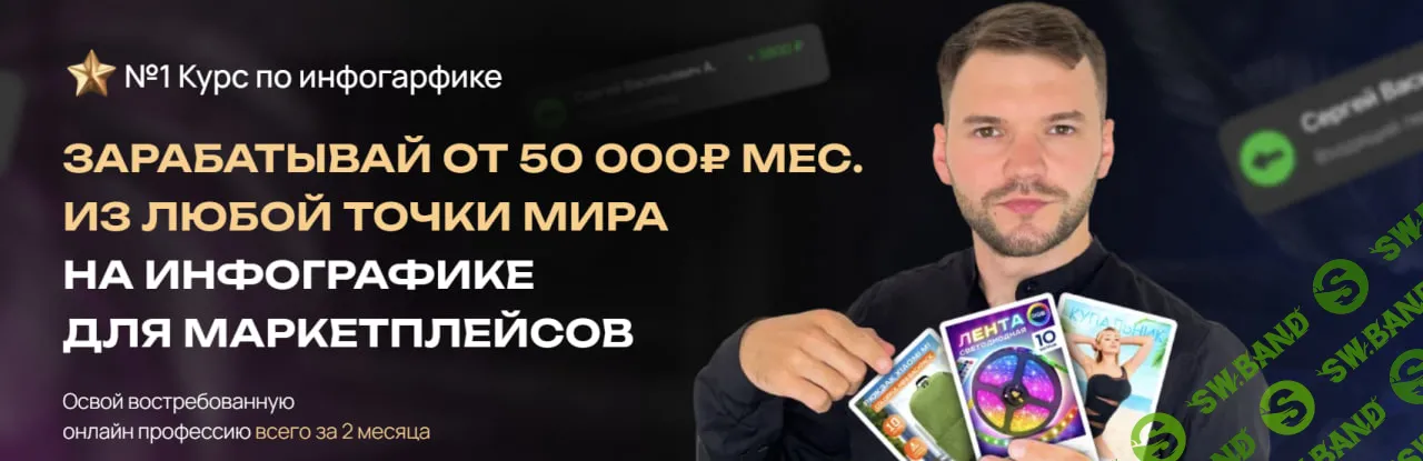 Курс по инфогарфике [Тариф Самостоятельный] [Александр Васильев]