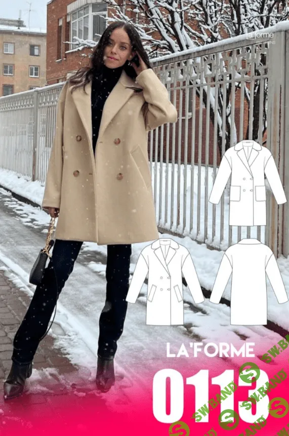 [LaForme] Пальто 0113, размеры 42-54, рост 170 (2023)