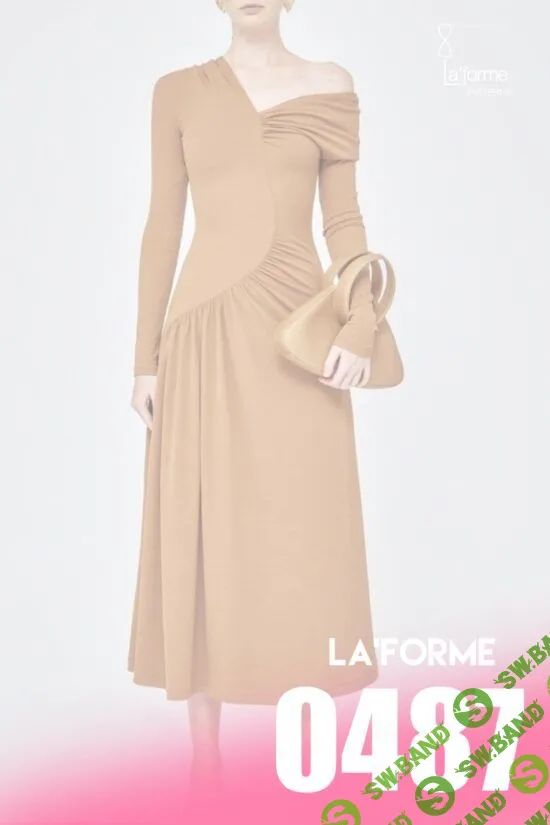 [LaForme] Платье 0487. Размеры 42-54. Рост 164 (2023)