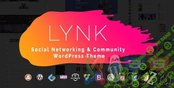 Lynk 1.0.6 - Social Networking and Community WordPress Theme