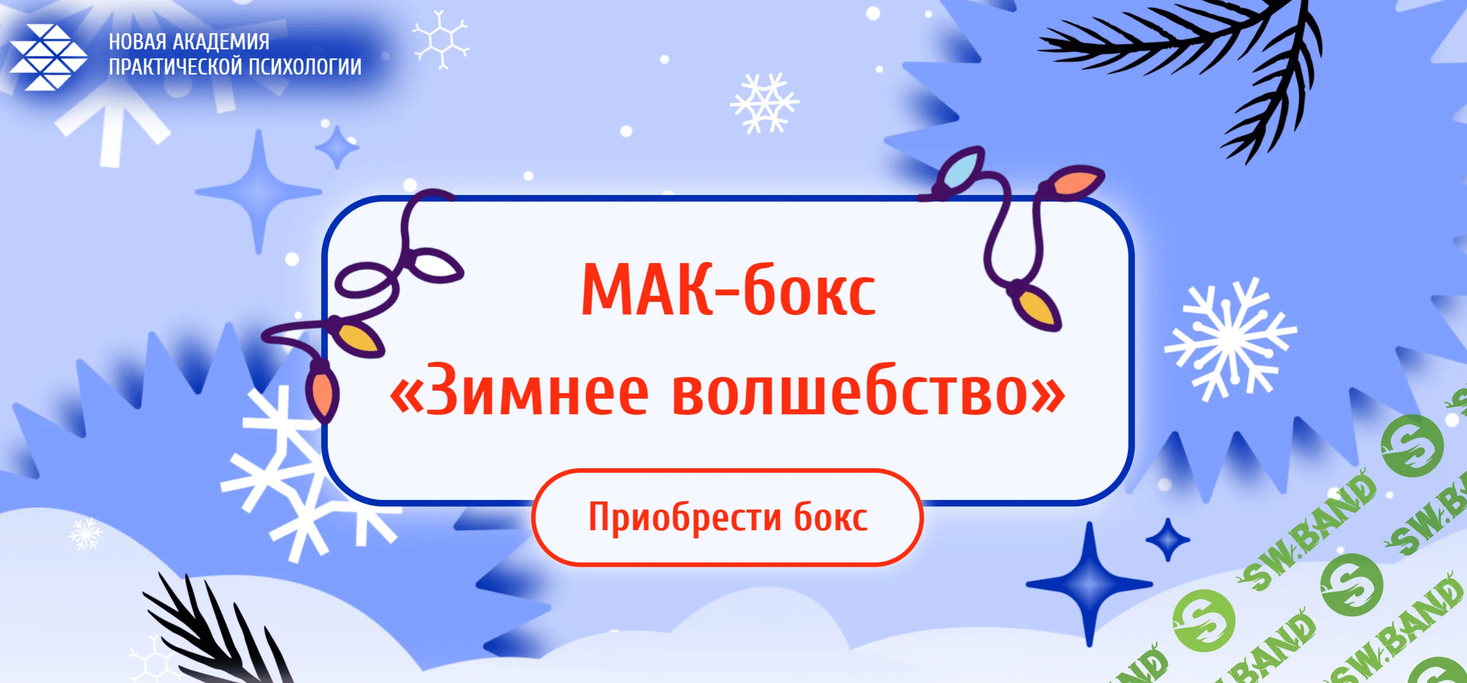 МАК-бокс «Зимнее волшебство» [НОВАЯ АКАДЕМИЯ ПРАКТИЧЕСКОЙ ПСИХОЛОГИИ]