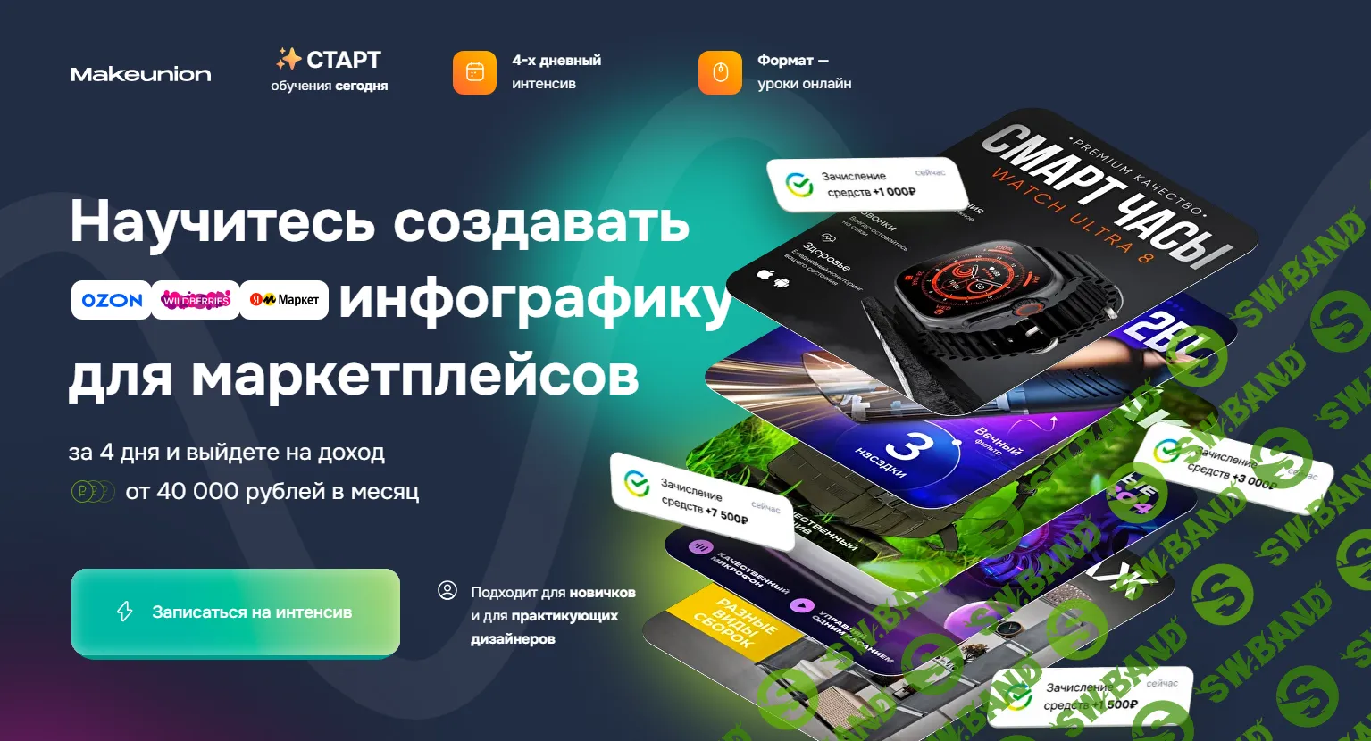 [Makeunion] Научитесь создавать инфографику для маркетплейсов (2024)