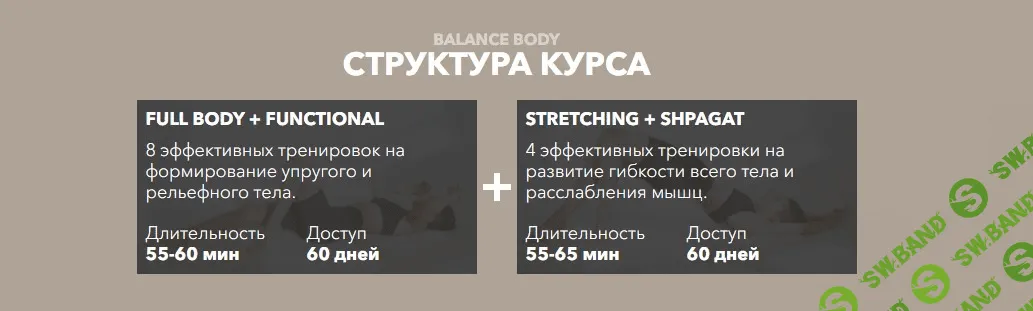 [Мария Бетева (Mariabeteva)] Авторский курс онлайн тренировок «Balance Body» (2021)