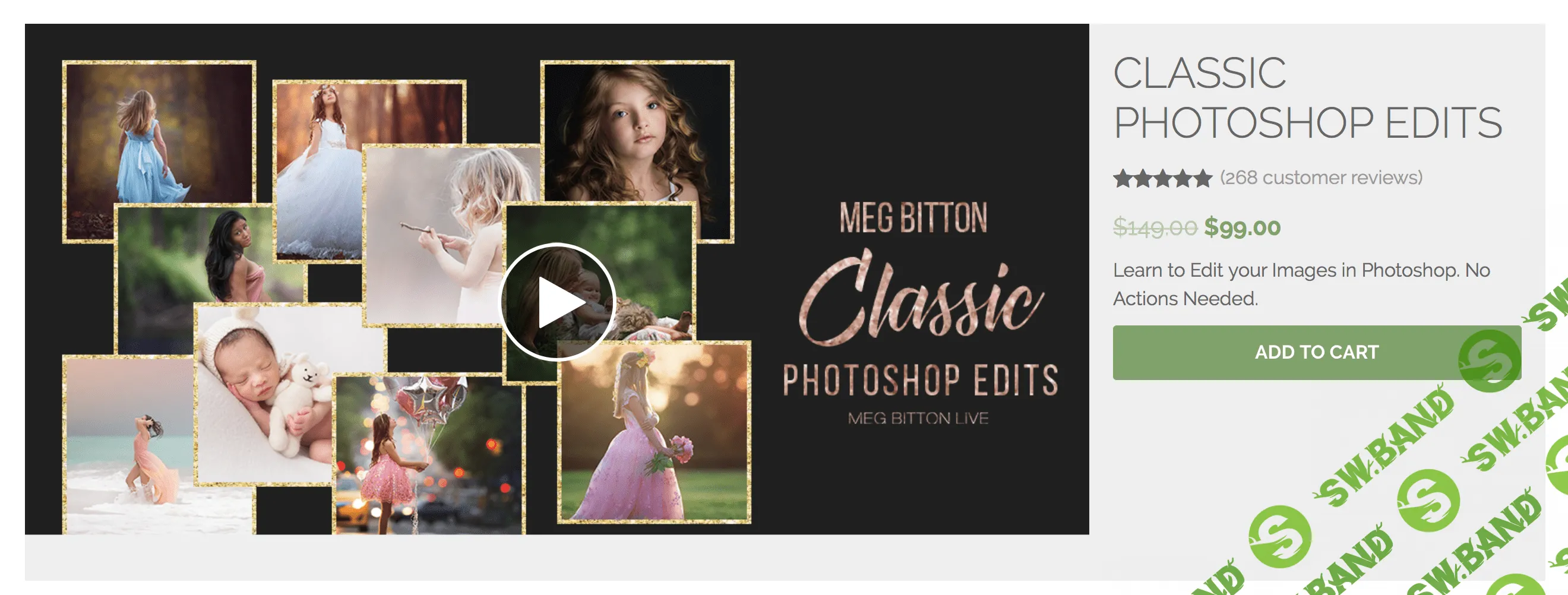 [Meg Bitton Live] Классическая обработка в Photoshop (2018)