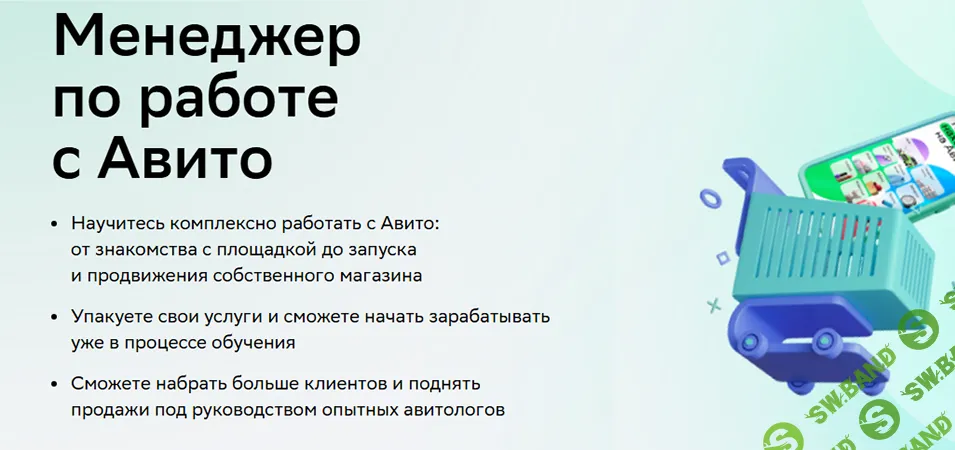 Менеджер по работе с Авито [Нетология] [Максим Оганов, Дмитрий Грабовский, Илья Зенькович]