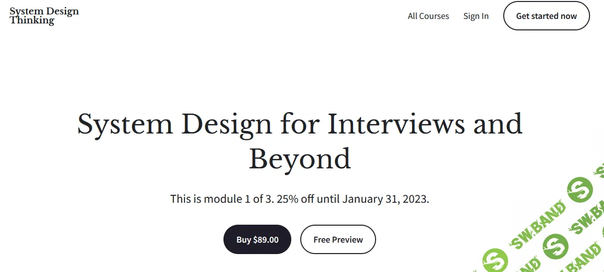 [Mikhail Smarshchok] System Design for Interviews and Beyond (2023)