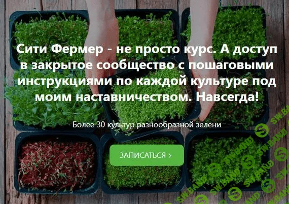 [Михаил Попов] Сити Фермер: Свежая микрозелень у вас дома за одну неделю (2021)
