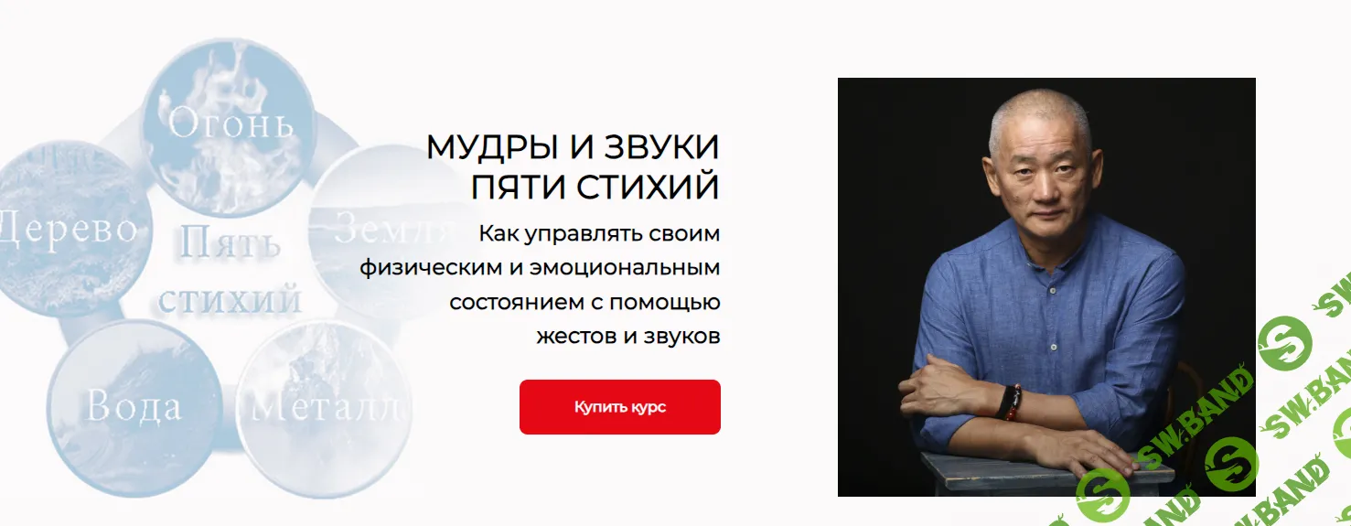 Мудры и Звуки пяти Стихий. 3 уровня [Сонг Парк]