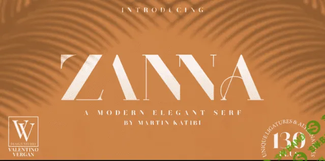 [Myfonts] Zanna Font (2021)