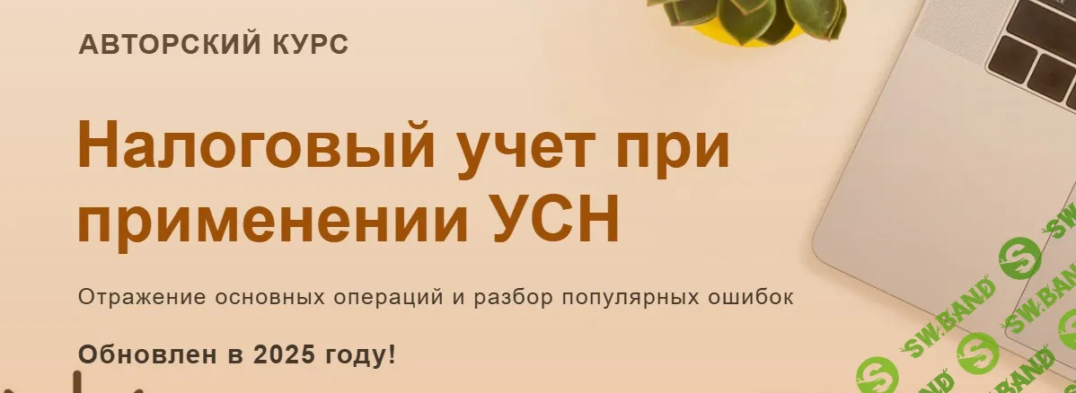 Налоговый учет при применении УСН (2025) [Видео без обратной связи] [учетбеззабот] [Ольга Шулова, Валентина Власенко]