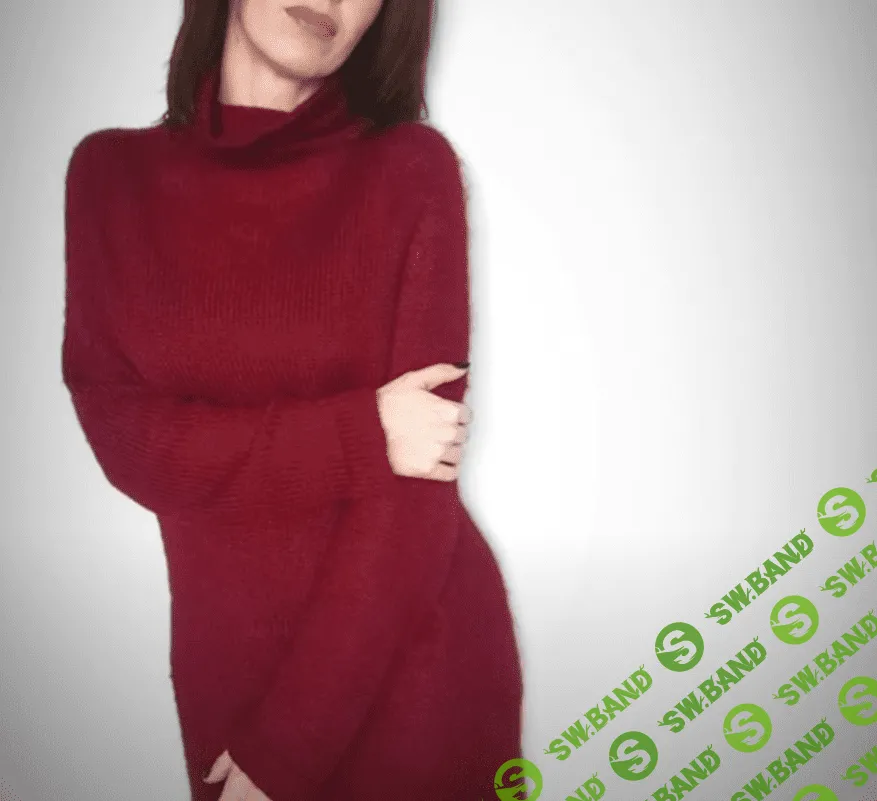 [Наталья Ковалёва] Cтильный бесшовный базовый свитер. Идеальный рукав (2021)