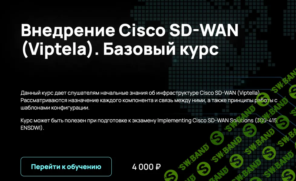 [NFE] Внедрение Cisco SD-WAN (Viptela) . Базовый курс (2024)