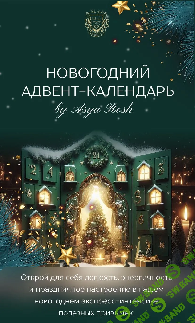 Скачать Курс «Новогодний адвент-календарь» [Ася Рош]