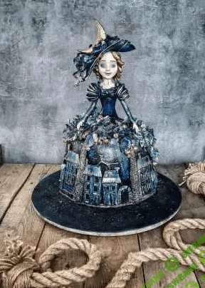 [Ольга Громак] 3D-торт Кукла «Сказка на ночь» (2022)