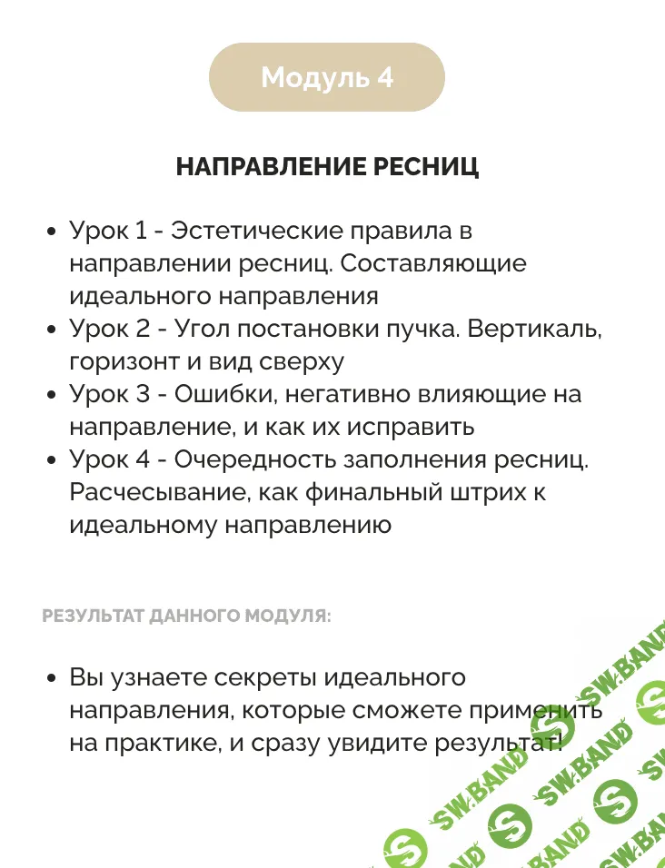 Повышение квалификации для действующих мастеров. Модуль 4 [Ольга Невмиенко]