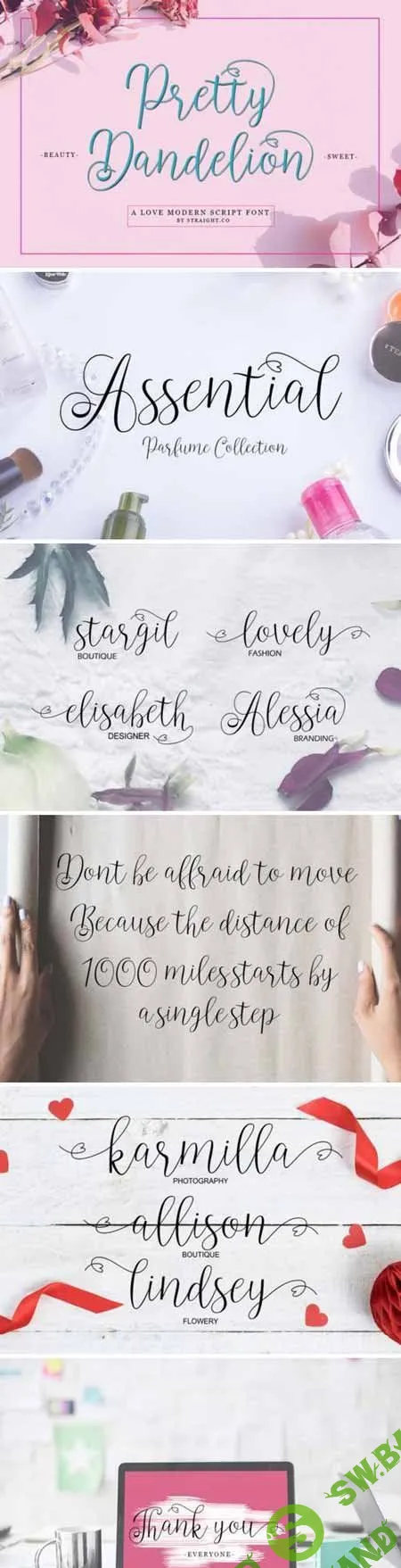 Pretty Dandelion Font