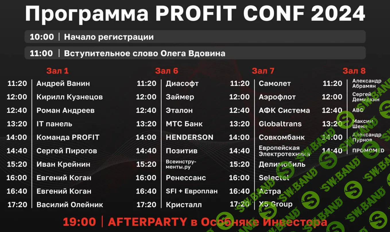 [Profit] Profit Conf. Конференция по инвестициям и трейдингу в России (2024)