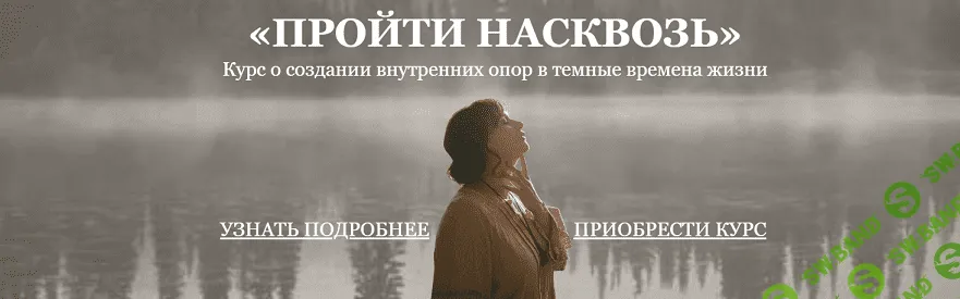 Пройти насквозь. О создании внутренних опор в темные времена жизни [тариф Профессиональный] [Виктория Аверкиева]