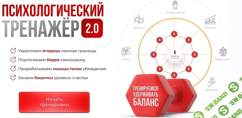 Психологический тренажер 2.0 (июль 2025) [Тариф Тренажёрный зал] [Вика Дмитриева]