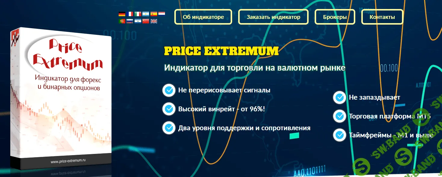 [Роман Соколов] Price Extremum. Индикатор для торговли на валютном рынке (2022)