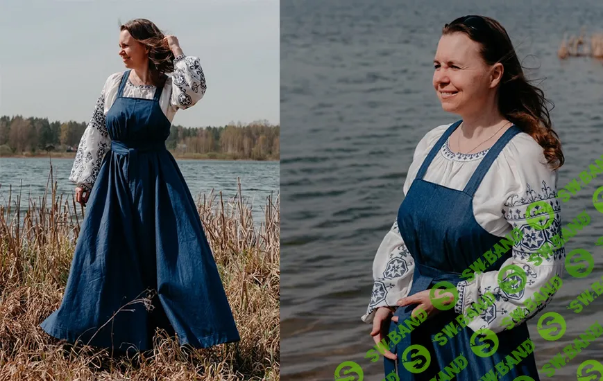 [Шитье] Курс по обережному сарафану [Школа Берегини] [Ирина Черепанова, Анастасия Калинина]