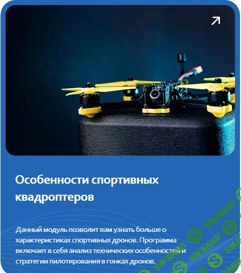 Школа дронов. Особенности спортивных квадроптеров [Тариф Базовый] [Drontech. Pro] [Александр Холкин, Александр Ганин]