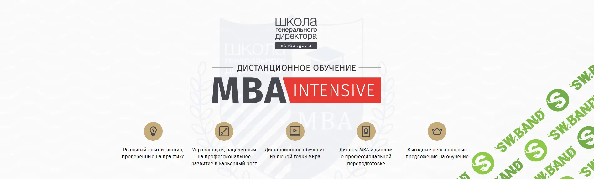 [Школа генерального директора] MBA-Intensive (2020)
