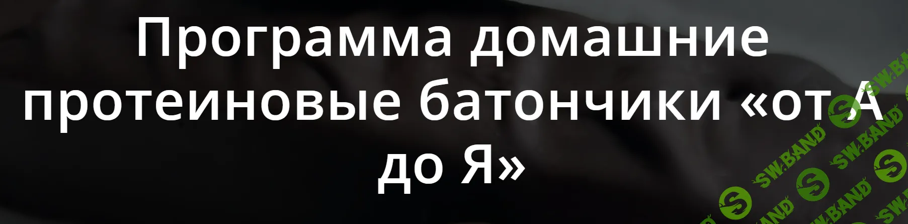 [Школа Низкоуглеводных Десертов] Домашние протеиновые батончики «от А до Я» (2024)