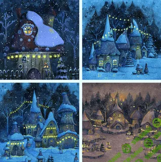 Снежная ночь [Дарья Пнева]