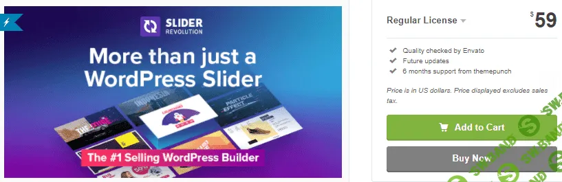 [Сodecanyon] Slider Revolution v6.3.9 Nulled - слайдер для WordPress (2021)