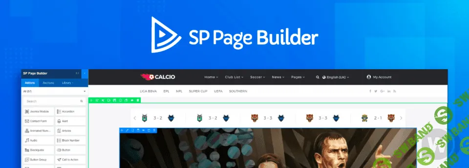 SP Page Builder Pro v3.4.11 - конструктор страниц Joomla