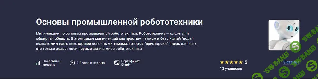 [Stepik] Основы промышленной робототехники (2025)
