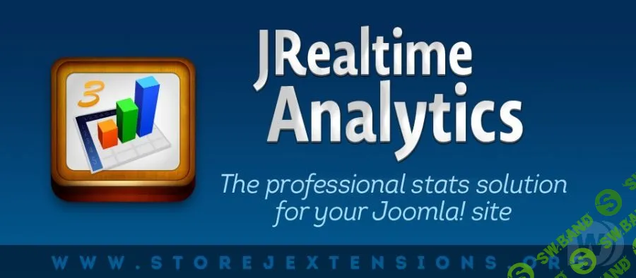 [Storejextensions] JRealtime Analytics v3.4.1 - cистема аналитики для сайтов на Joomla
