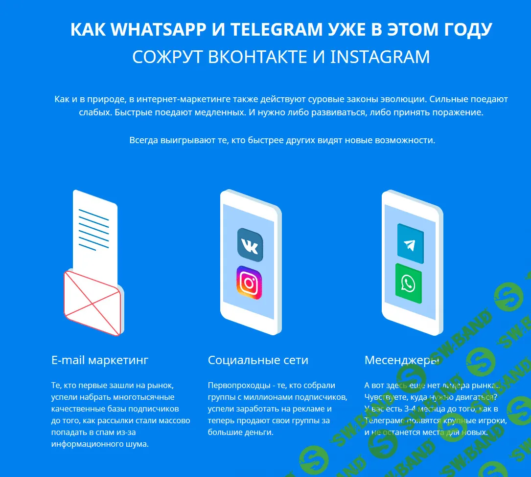 Telegram: Новая ступень эволюции в интернет-марктинге (2017)
