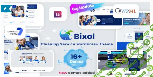 [themeforest] Bixol v1.6.0 - Cleaning Services WordPress (2022)